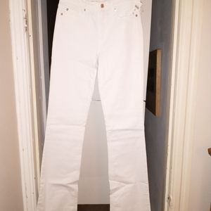 Gap Curvy Perfect Boot Cut 8/29 Tall White NWT